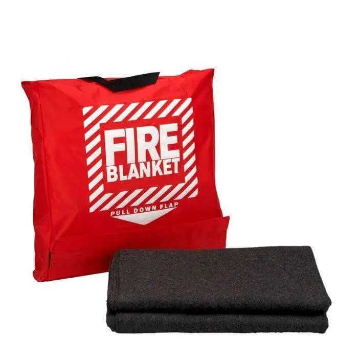 ACME 62x80 Wool Fire Blanket In Hanging Pouch
