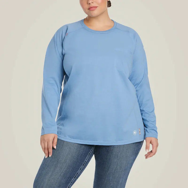 ARIAT WOMENS FR AIR CREW T-SHIRT  Becker Safety and Supply