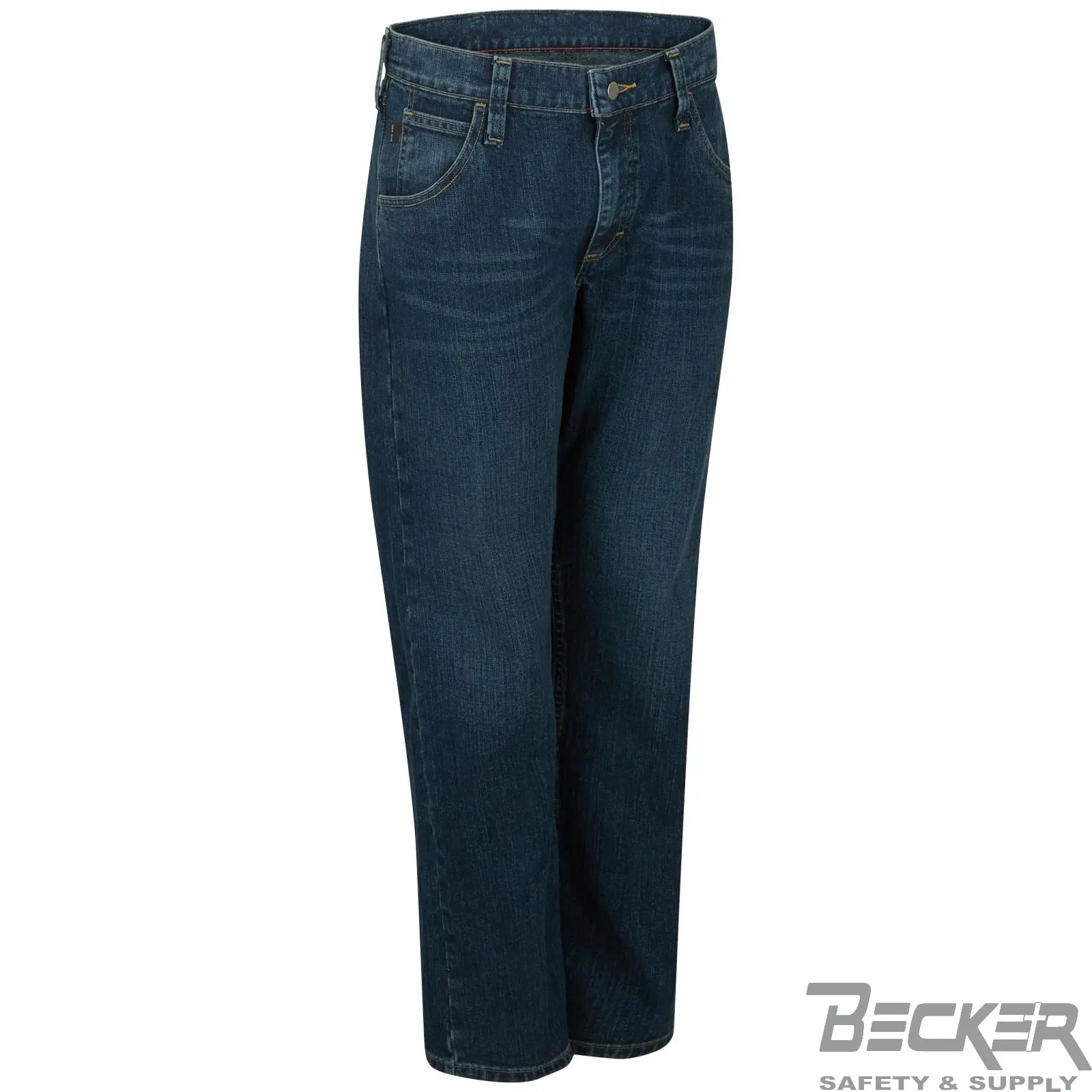 BULWARK - Mens Bulwark FR Straight Fit Stretch Jean Becker Safety and Supply
