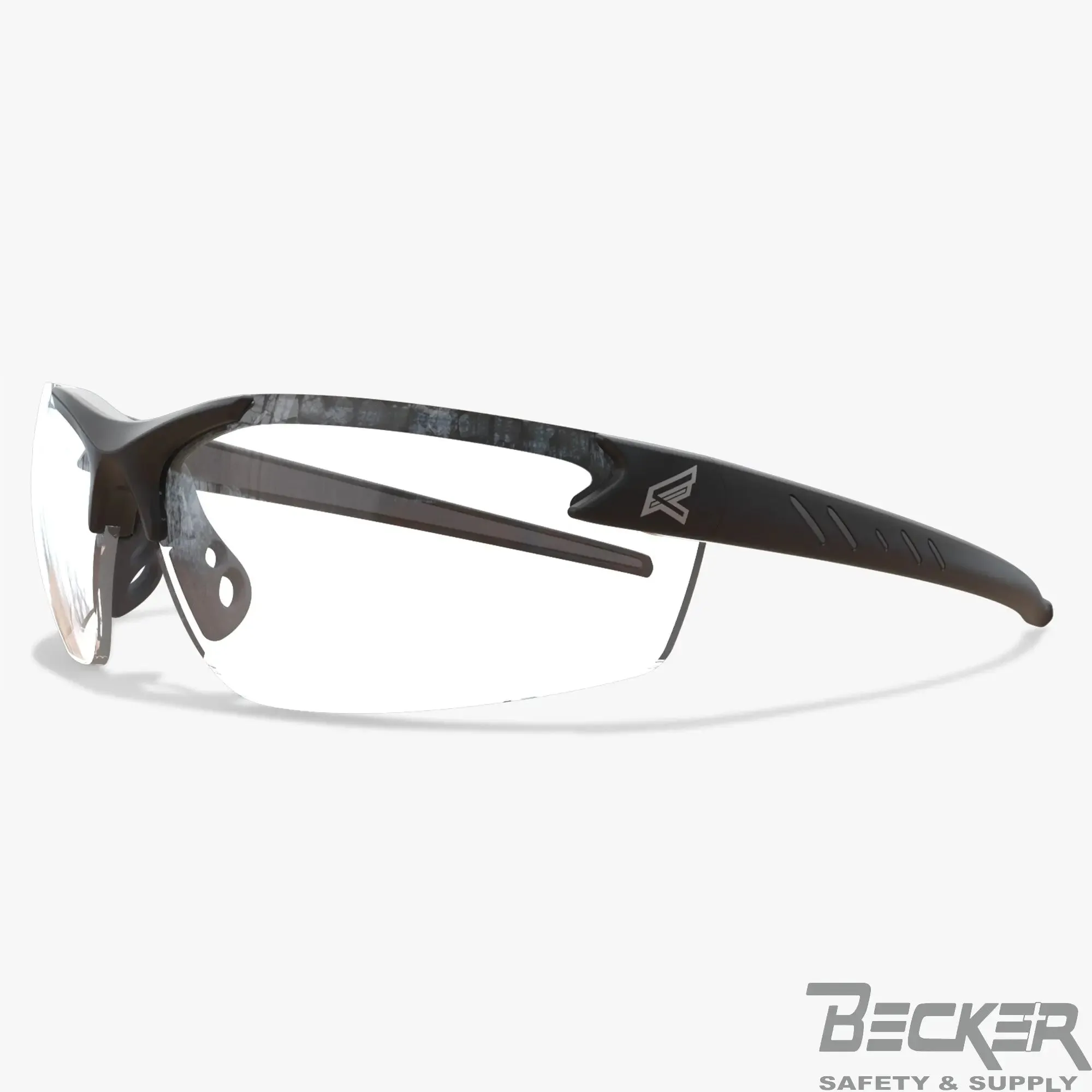 Edge - Zorge G2 - Black FRame / Clear Lens Becker Safety and Supply