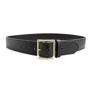 HERO'S PRIDE - AIRTEK DELUXE GARRISON DUTY BELT, SMOOTH, GOLD BUCKLE
SIZE: - Becker Safety and Supply
