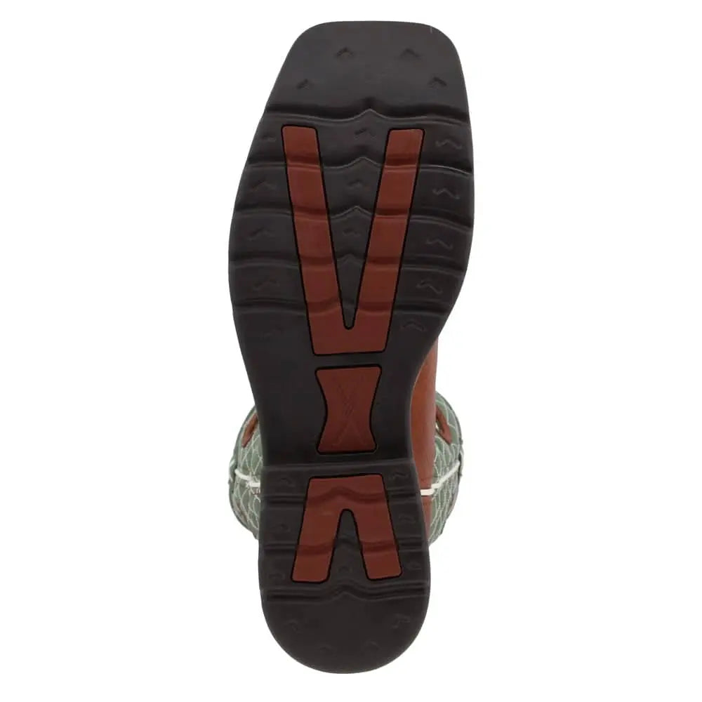 Twisted X Men Steel Toe Lite Western Work Boot Cognac