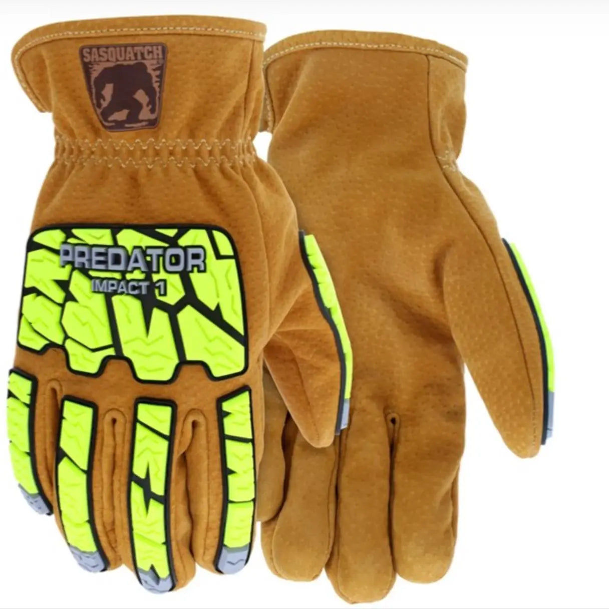 MCR Safety Predator Impact TPR Back of Hand Gloves