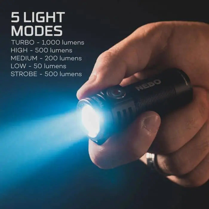 NEBO Torchy 1000 Lumen Rechargeable Flashlight NEBO Torchy 1000 Lumen Rechargeable Flashlight
