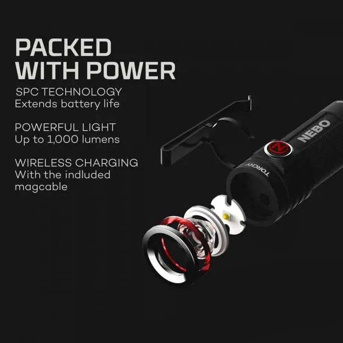 nebo cryket flashlight warranty Torchy Rechargeable The removable clip provides easy carry or hands HL47 Nebo Cryket LED Torch