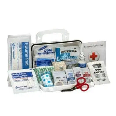 PAC-KIT - 10 Person Plastic First Aid Kit - ANSI A - Becker Safety and