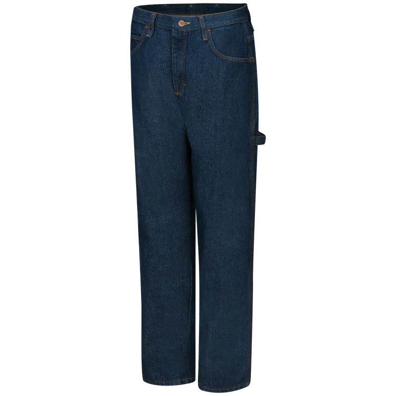 Red Kap - Men's Loose Fit Dungaree - Prewashed Indigo - Becker Safety and Supply