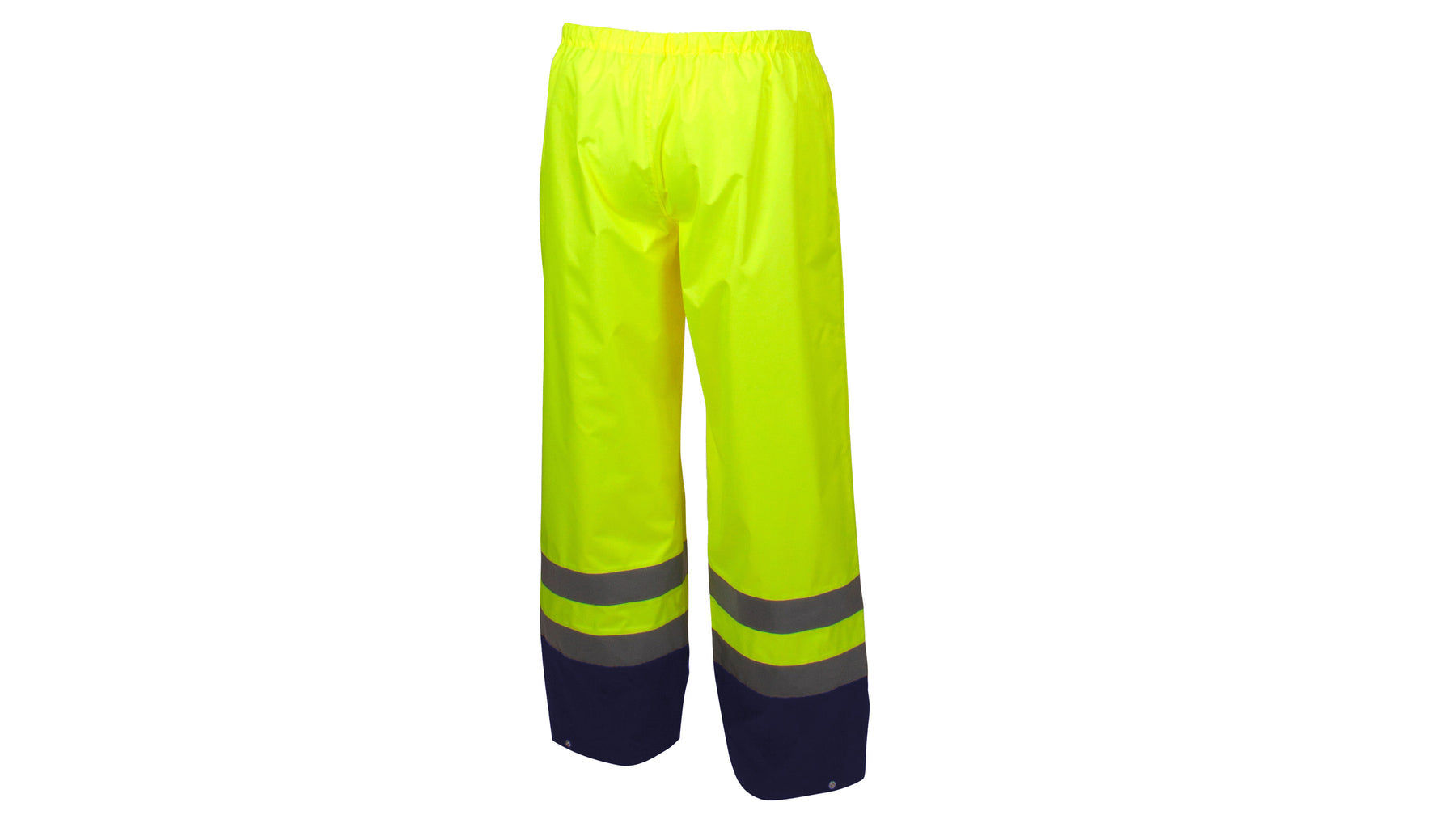 PYRAMEX - Hi-Vis Waterproof Black Bottom Rain Pants