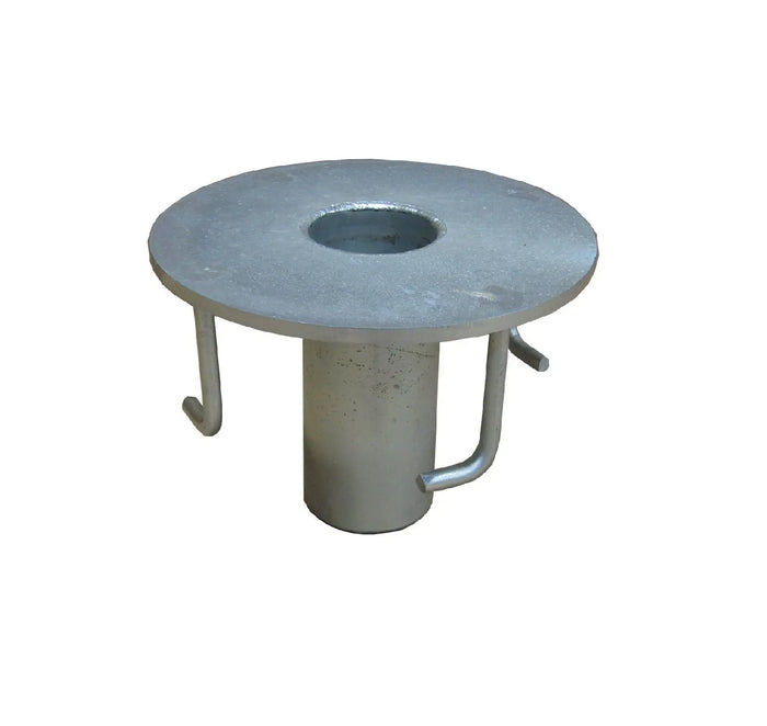 TUFF BUILT - Cast-in-Place Davit Arm Post Base - 304 S/S - Becker