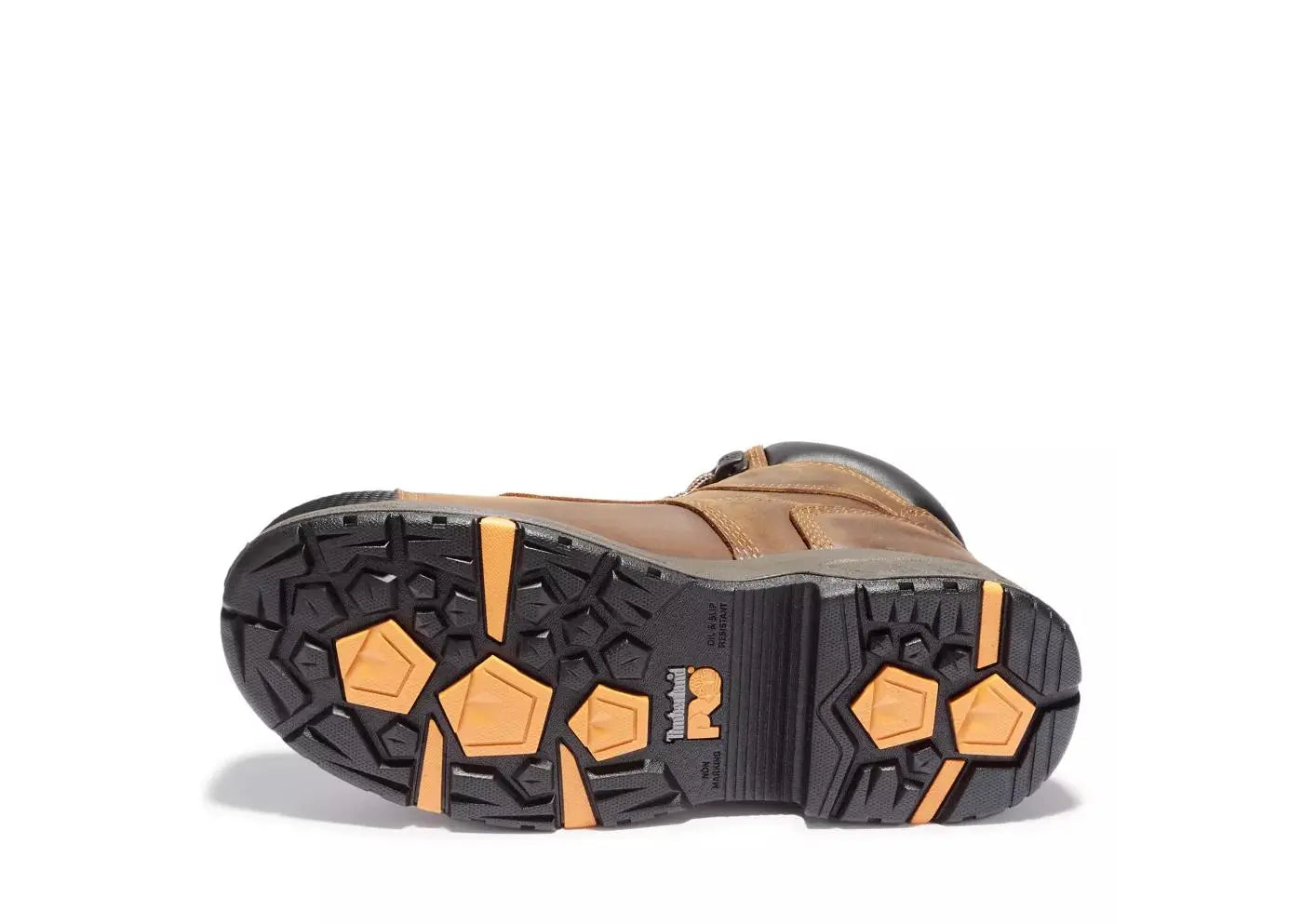 TIMBERLAND PRO - Men's Helix HD 6" Composite toe Work Boot, Distressed Brown - Becker Safety and Supply