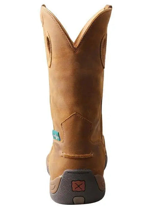 TWISTED X - Mens 11", Work Comp Toe Pull-On Hiker Boot, Waterproof - Becker Safety and Supply