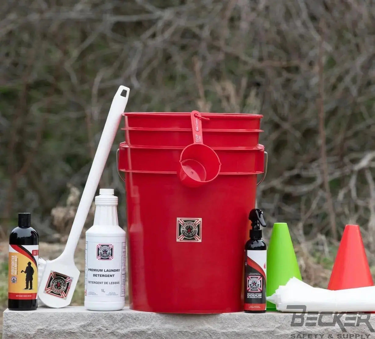 X Tinguisher Post Fire Decon Pail For First Responders