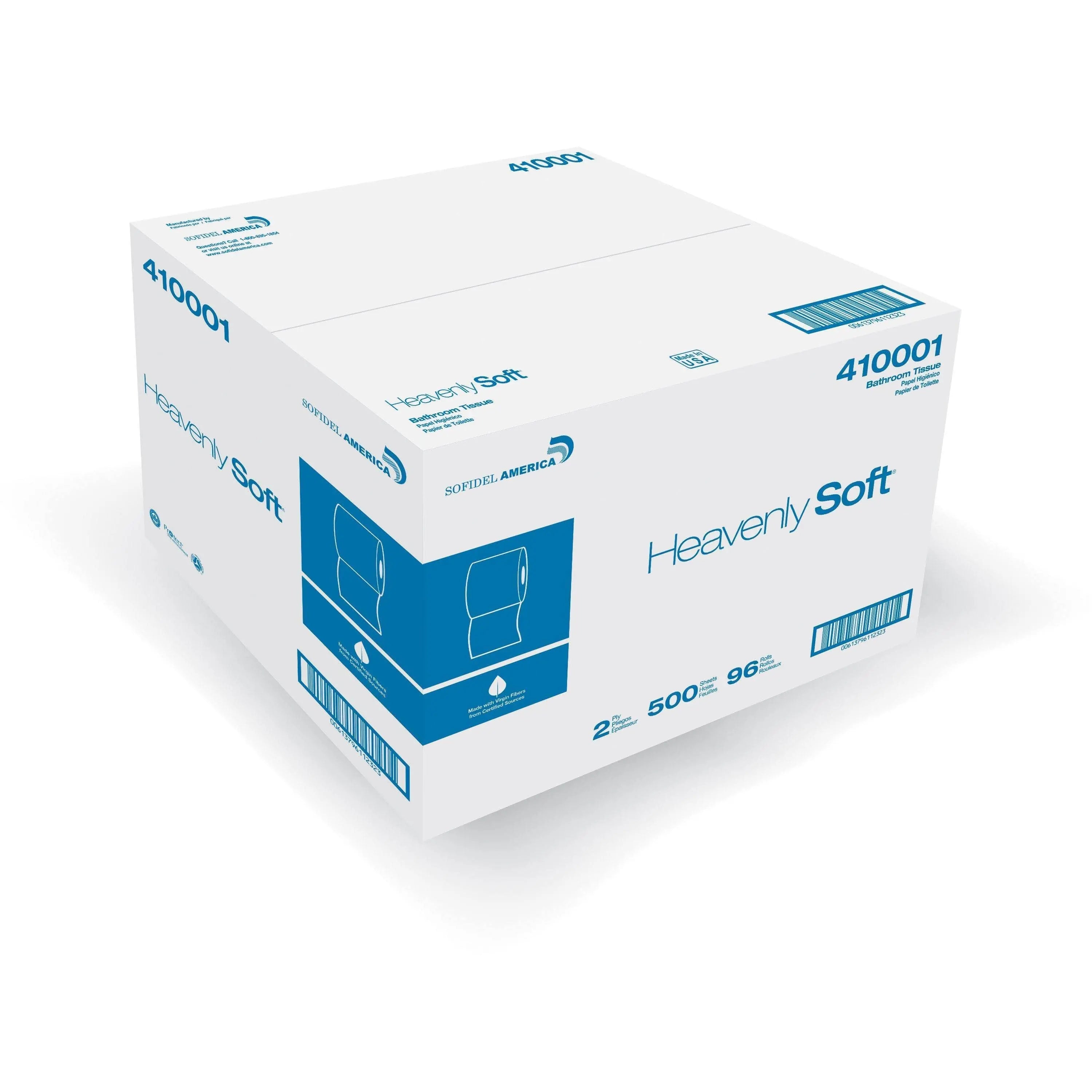 SOFIDEL - Heavenly Soft Bath Tissue 2ply 96 Rolls/cs - Becker Safety and Supply
