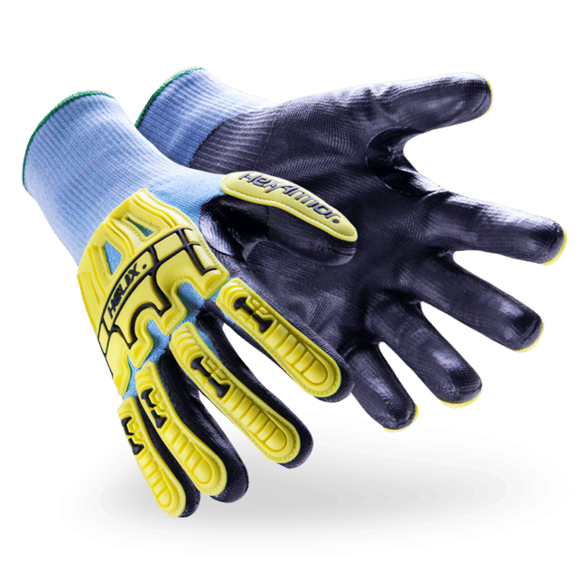 Hexarmor - Helix Core Series 3012 - 15 Guage - Pu Coated - - Becker Safety and Supply