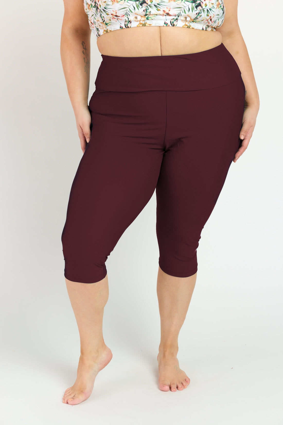 Capri Swim Leggings | Plus Size