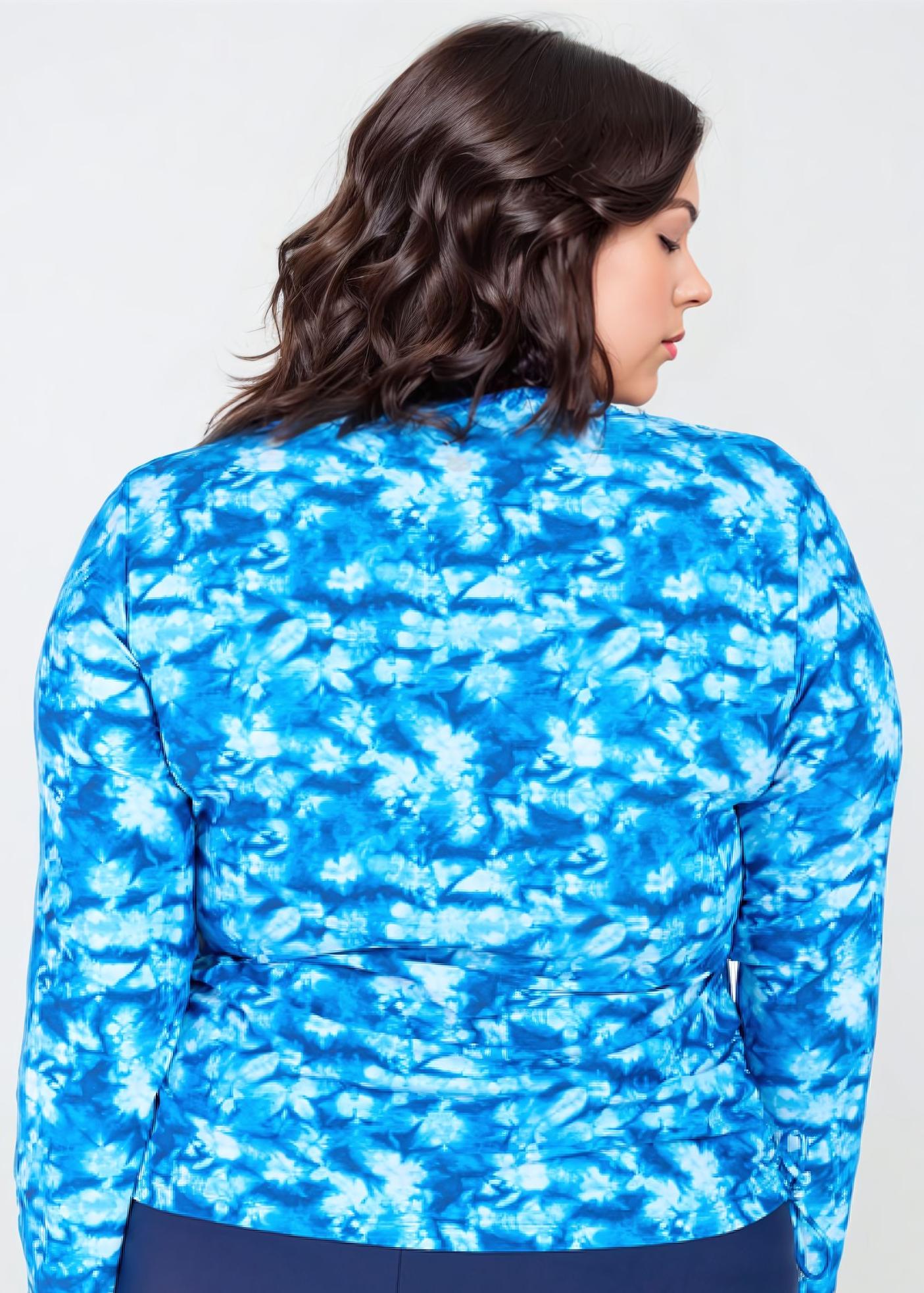 Blue Tie Dye