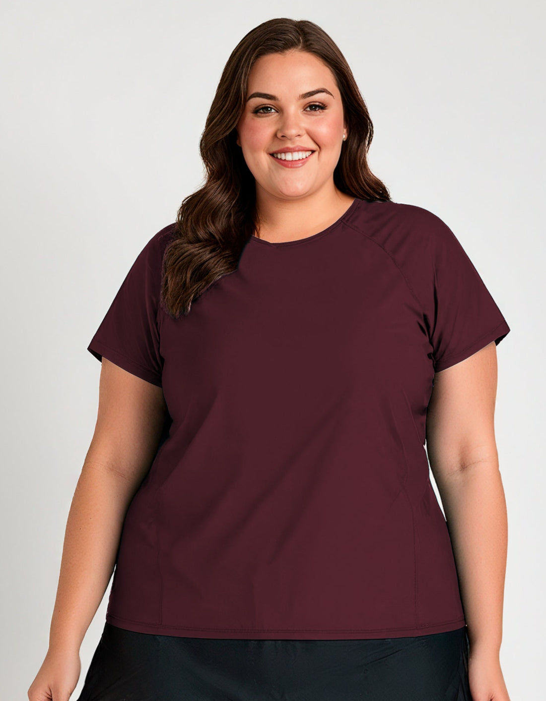Loose Fit Adele Swim Top | Plus Size