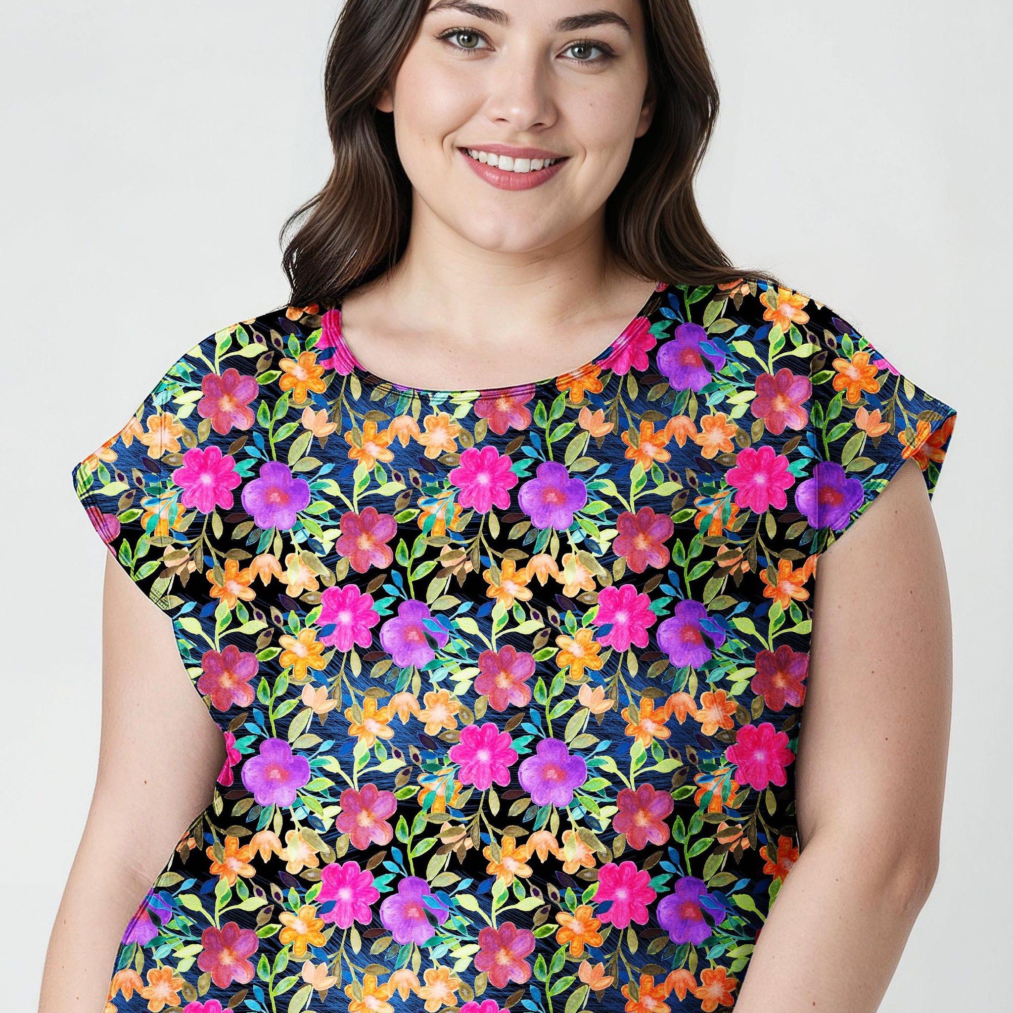 Daphne Loose Fit Swim Top