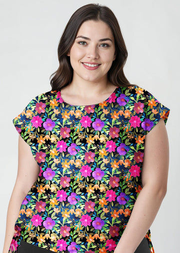 Daphne Loose Fit Swim Top