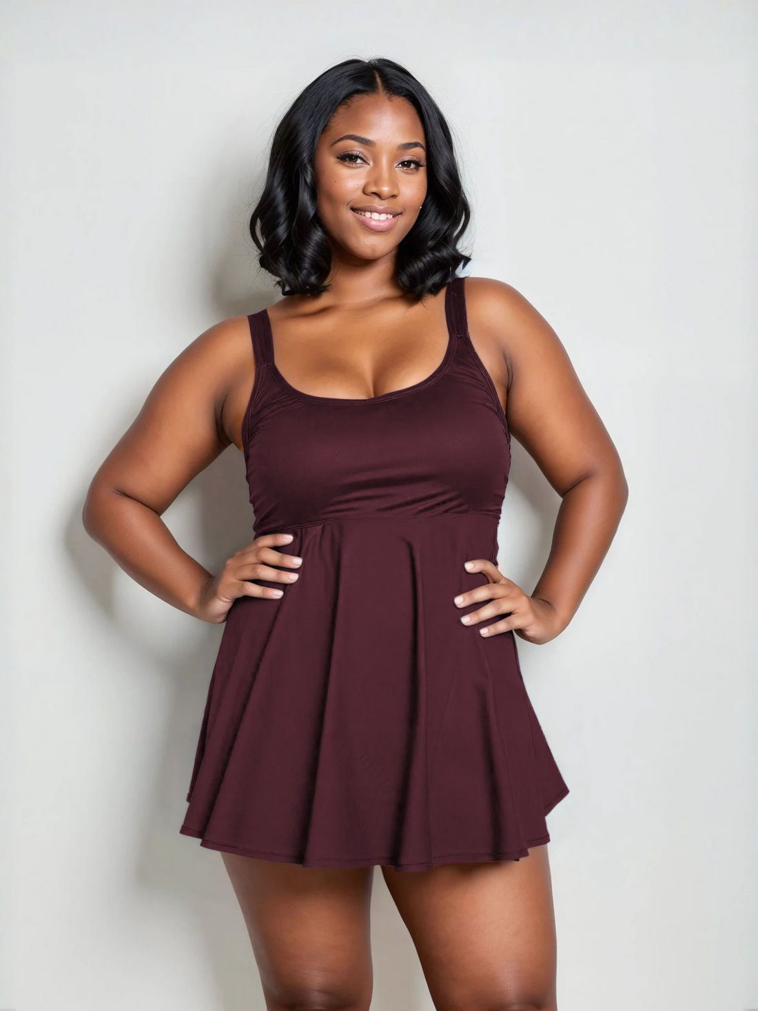 Amber Tankini Swim Top | Plus Size