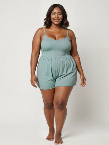 Ivy Swim Romper | Plus Size