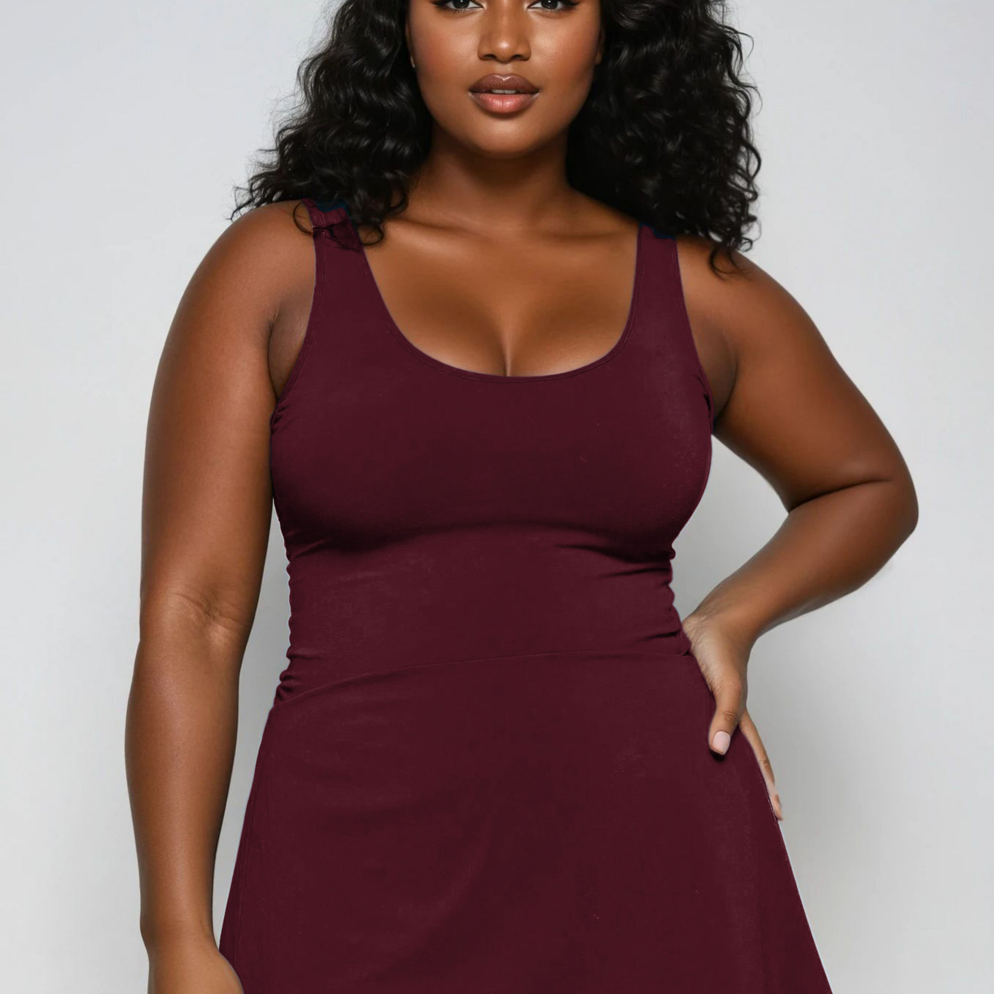 Hayley Swim Dress | Plus Size