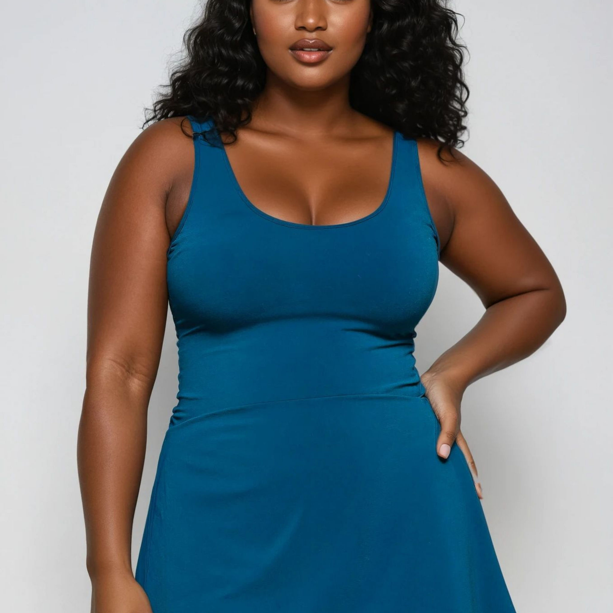 Hayley Swim Dress | Plus Size