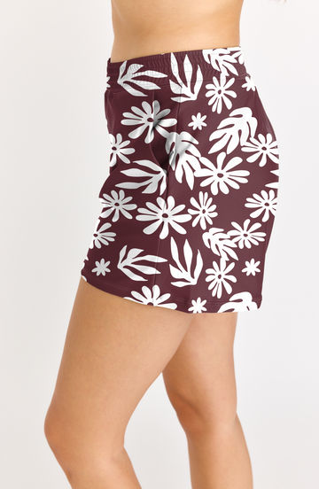 Classic Fit Swim Shorts With Panty