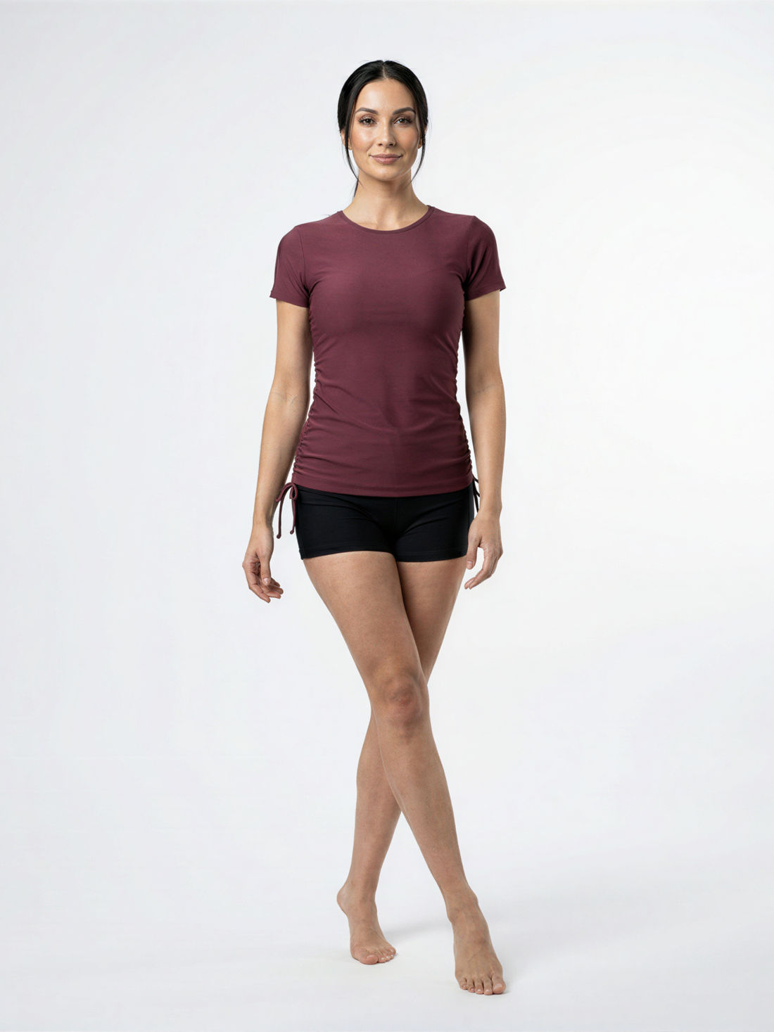 Short Sleeve Adele Swim Top