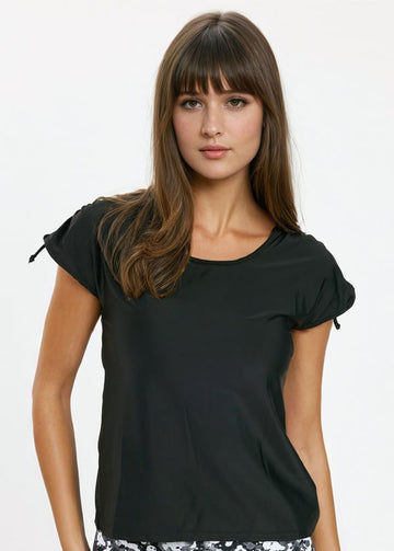 2in1 Adjustable Sleeve Swim Top | Last Call
