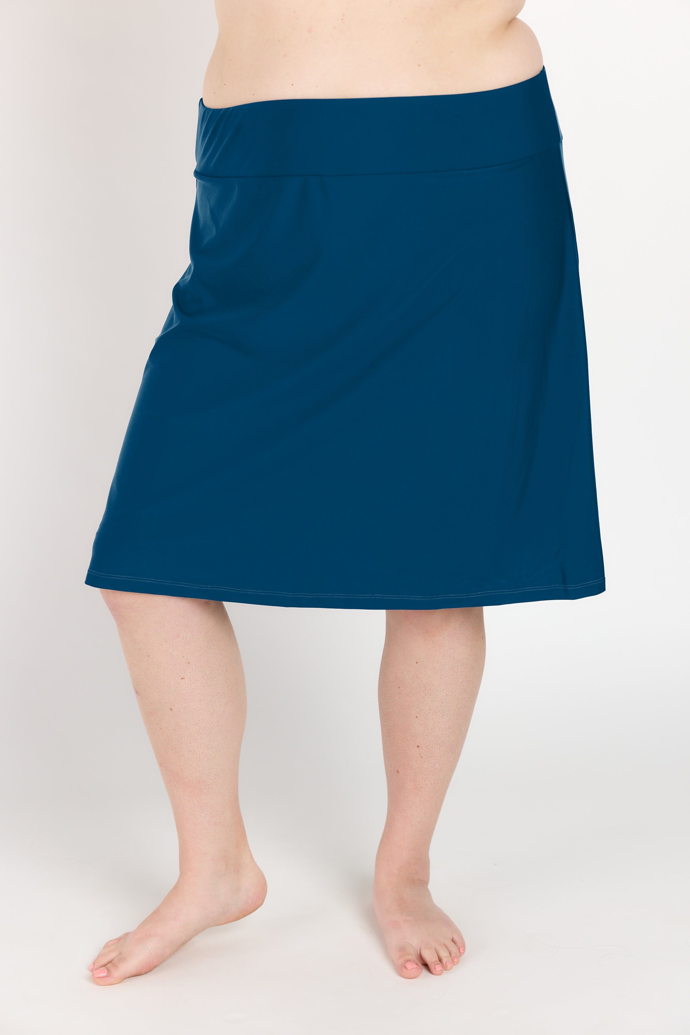 ｋｎｅｅ　ｌｅｎｇｔｈ　ｃｕｒｖｅ　ｓｋｉｒｔ（４７０ＨＳ８８１－０４００） ponte pencil skirt knee length stretch fabric size inclusive