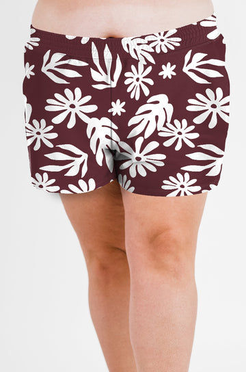 Classic Fit Swim Shorts With Panty | Plus Size