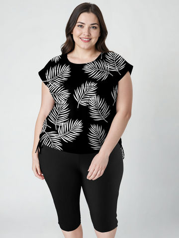 Daphne Loose Fit Swim Top | Plus Size