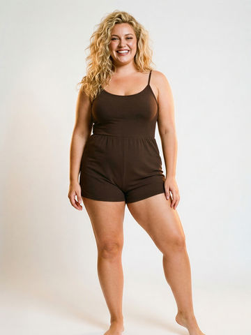 Ivy Swim Romper | Plus Size