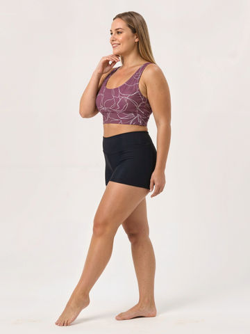 Longline Swim Bra | Plus Size