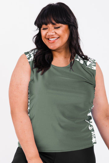 Sage Green/Sage Green Roses 