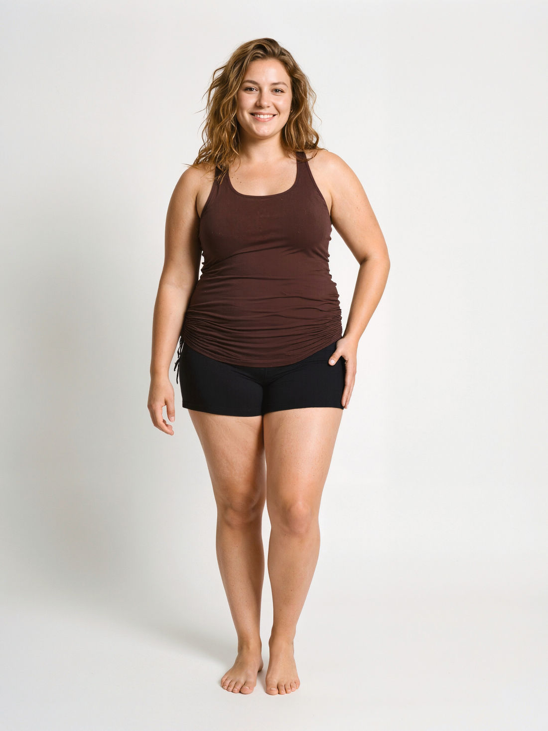 Maya Tankini Swim Top With Removable Cups | Plus Size