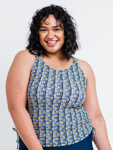 Maya Tankini Swim Top With Removable Cups | Last Call
