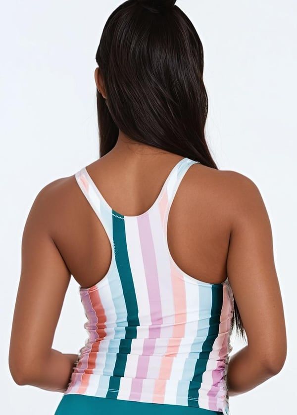 Maya Tankini Swim Top With Built-in Bra