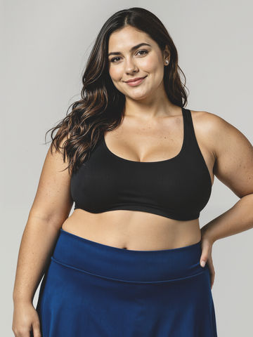 Racerback Swim Bra | Plus Size