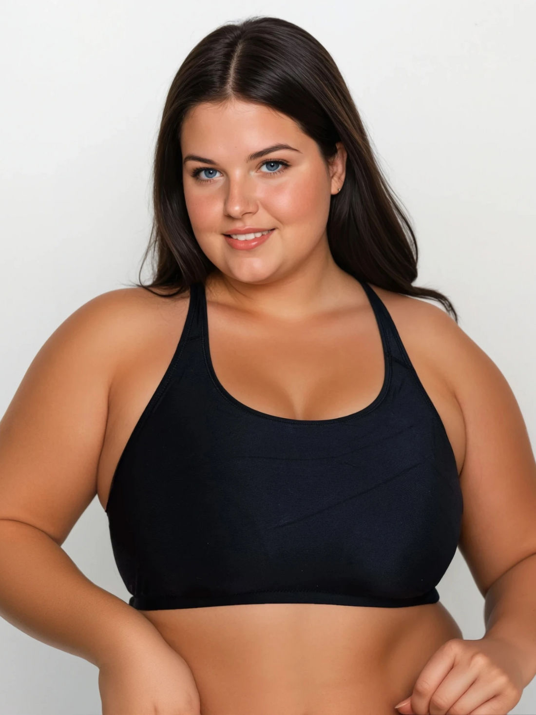 Racerback Swim Bra | Plus Size