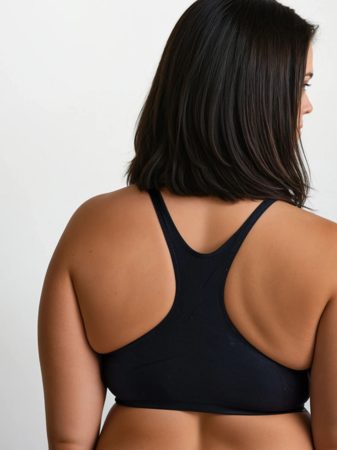 Racerback Swim Bra | Plus Size