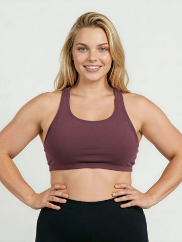 Racerback Swim Bra | Plus Size
