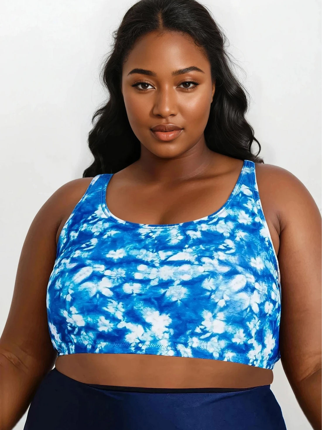 Racerback Swim Bra | Plus Size