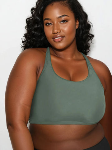 Racerback Swim Bra | Plus Size