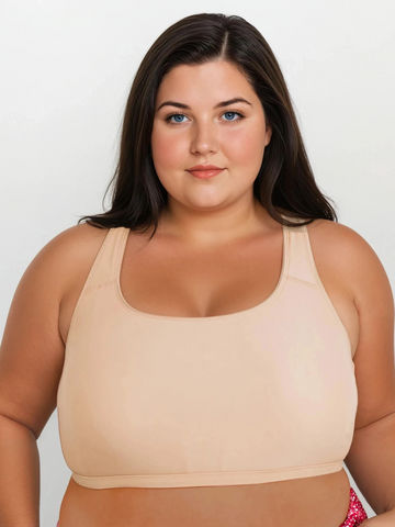 Racerback Swim Bra | Plus Size
