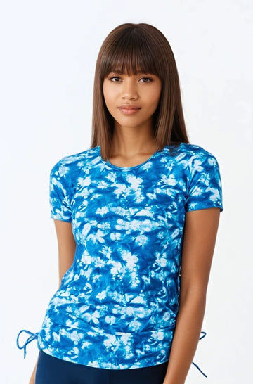 Short Sleeve Adele Swim Top | Final sale