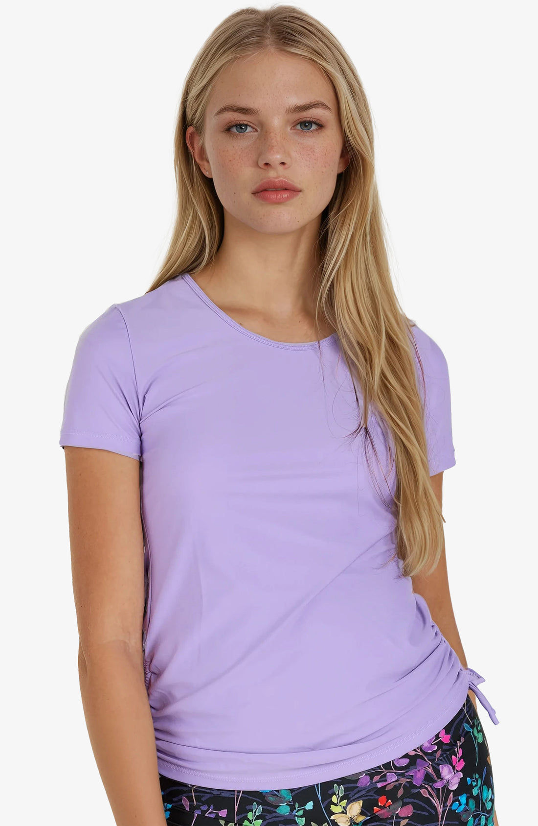 Short Sleeve Adele Swim Top | Last Call