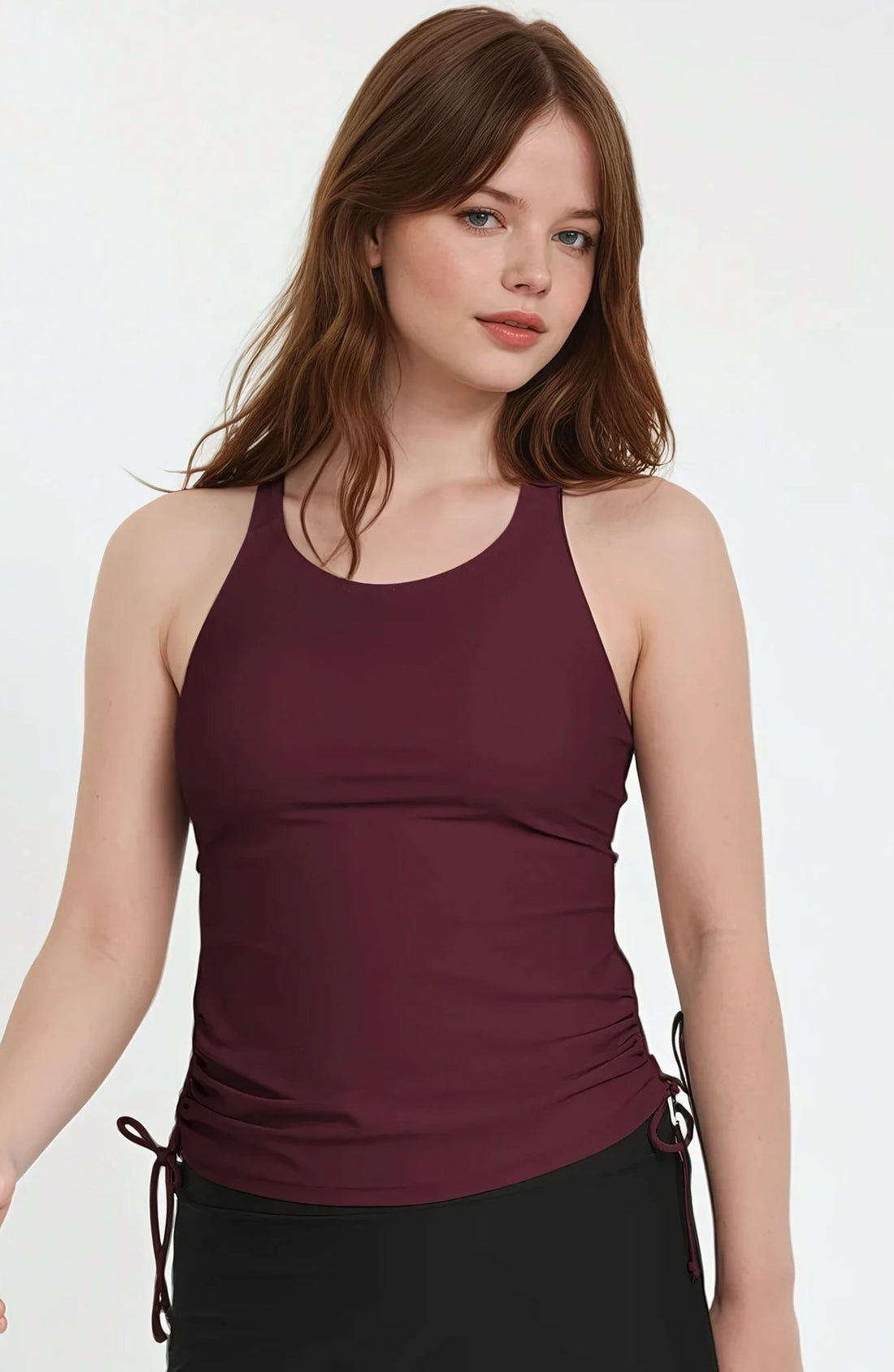 Maya Tankini Swim Top With Built-in Bra