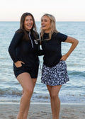 Half-Zip Nora Swim Top
